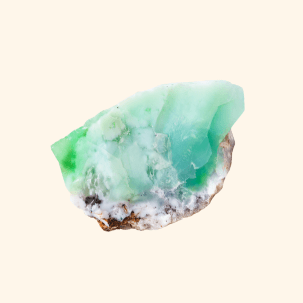 Open Your Heart And Mind With The Positive Energies Of Vivid Green Chrysoprase! 💚 - Luna Tide Handmade Crystal Jewellery