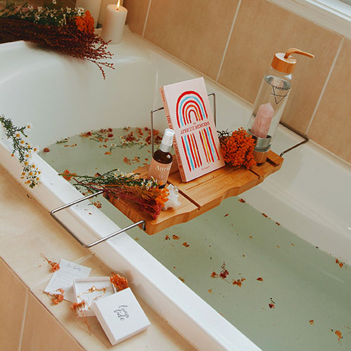 Charged with love: Homemade bath ritual