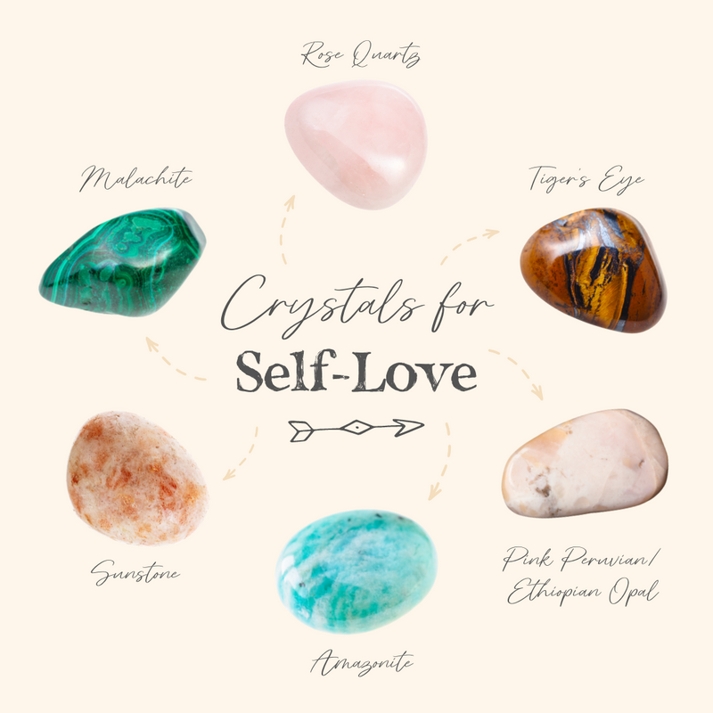 Our 6 Favourite Nurturing Crystals For Self-Love 💗