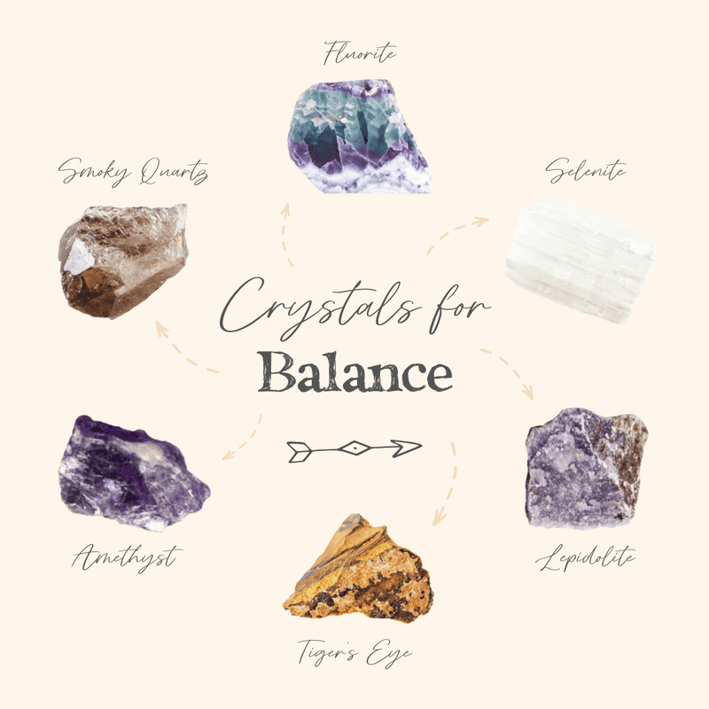 Centre Yourself With The Grounding Energies Of These 6 Crystals For Balance! 💎 - Luna Tide Handmade Crystal Jewellery