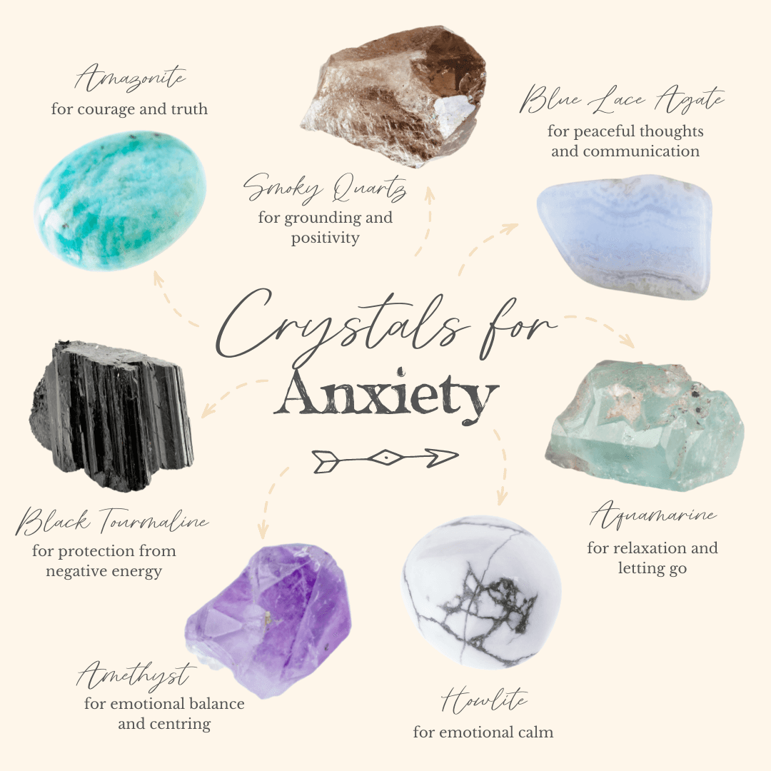 Harness the Soothing Energy of these Calming Crystals for Anxiety Luna Tide