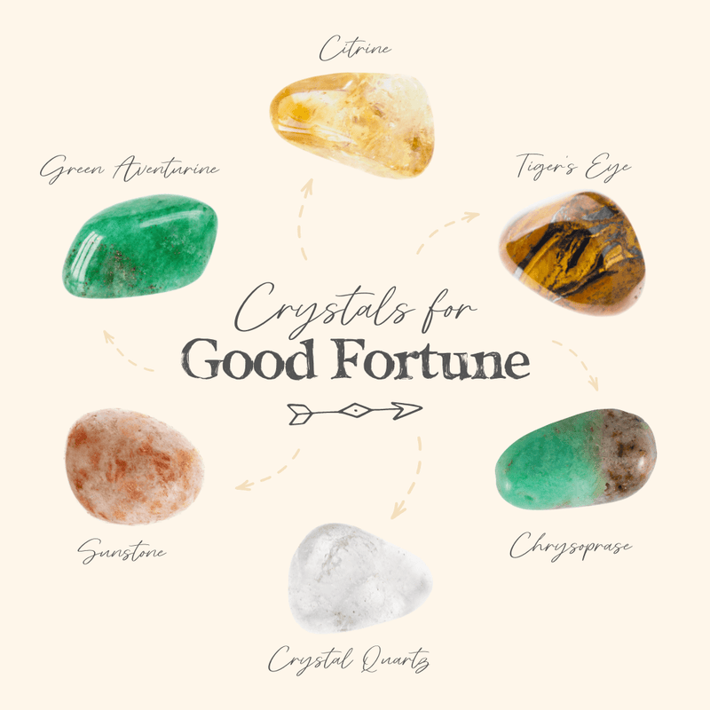 Make Your Own Luck 🍀 With These Crystals For Good Fortune! - Luna Tide Handmade Crystal Jewellery