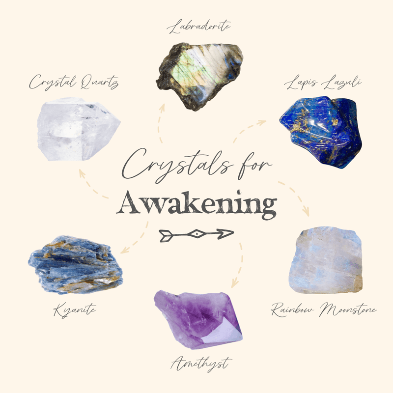 Our 6 Favourite Crystals For Awakening Your Spiritual Self-Awareness! - Luna Tide Handmade Crystal Jewellery