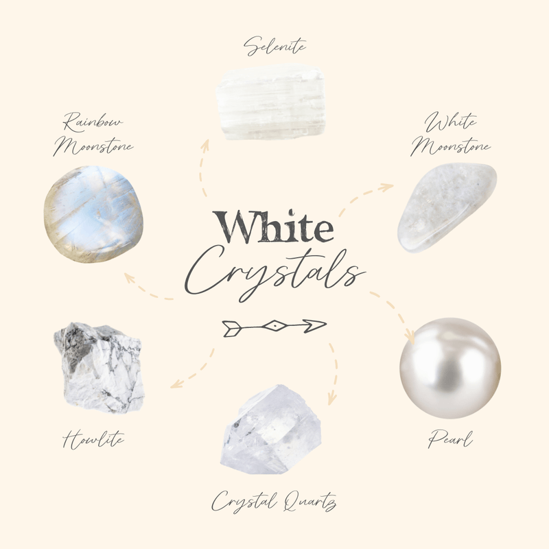 Our Favourite White Crystals For Inspiring Calm, Clarity And Awareness 🤍 - Luna Tide Handmade Crystal Jewellery