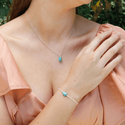 Necklace & Bracelet Sets - Luna Tide Handmade Crystal Jewellery