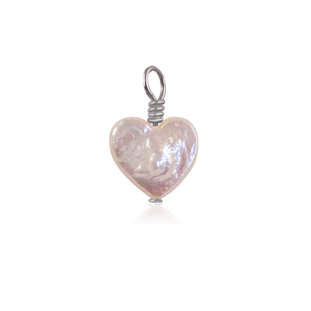 Freshwater Pearl Heart Pendant