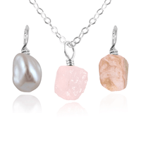 Fertility & Motherhood Raw Crystal Pendant Bundle