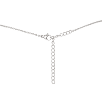 Amethyst Boho Lariat Necklace - Amethyst Boho Lariat Necklace - Sterling Silver - Luna Tide Handmade Crystal Jewellery