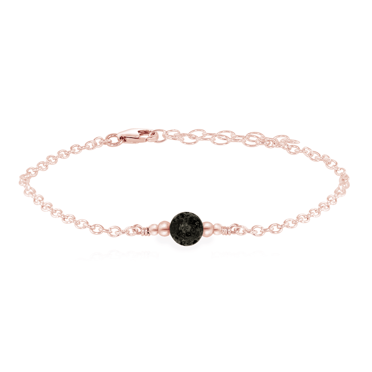 Dainty Bracelet - Lava - 14K Rose Gold Fill - Luna Tide Handmade Jewellery