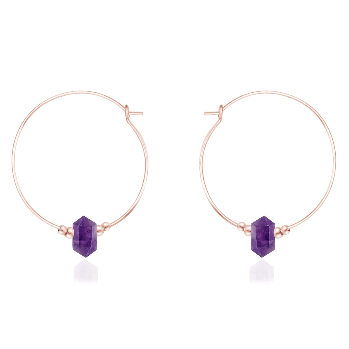 Crystal point earrings discount