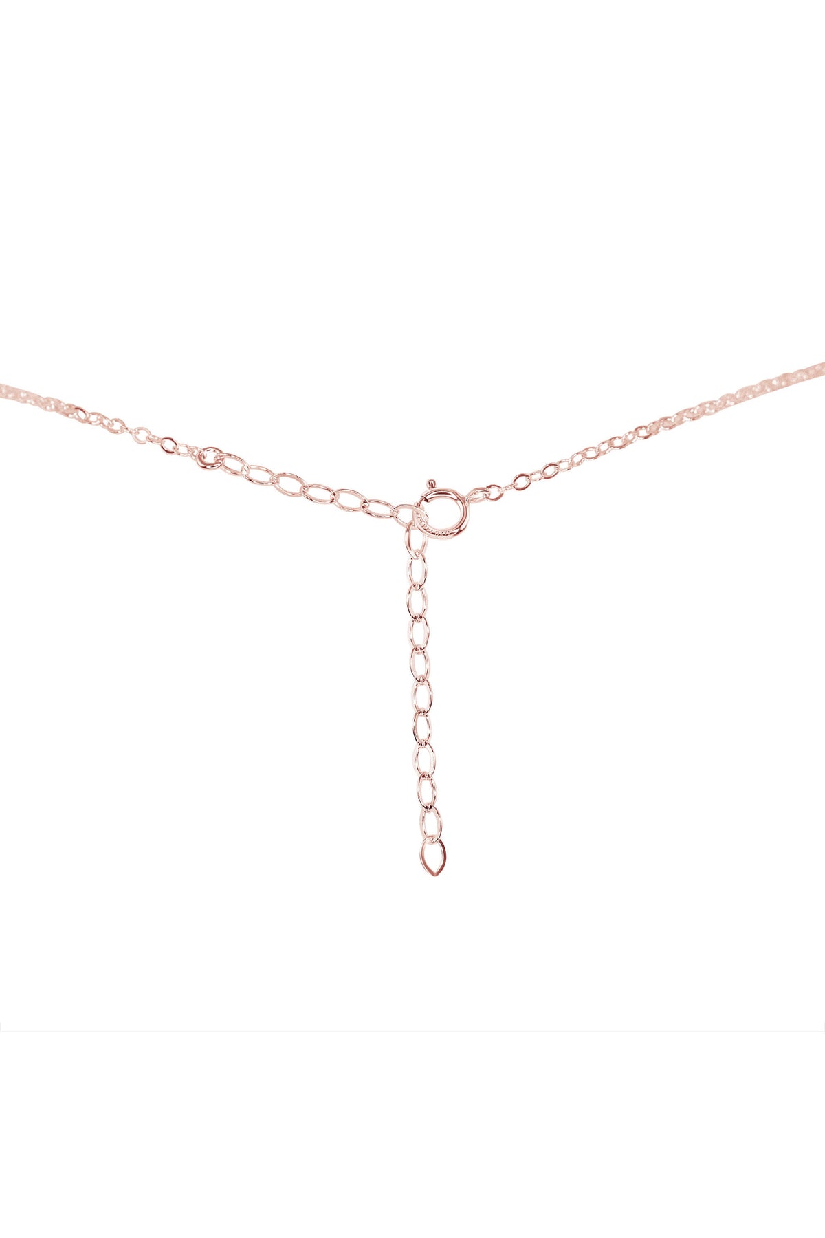 Raw Crystal Pendant Choker - Citrine - 14K Rose Gold Fill - Luna Tide Handmade Jewellery