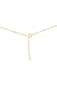 Raw Crystal Pendant Choker - Freshwater Pearl - 14K Gold Fill - Luna Tide Handmade Jewellery
