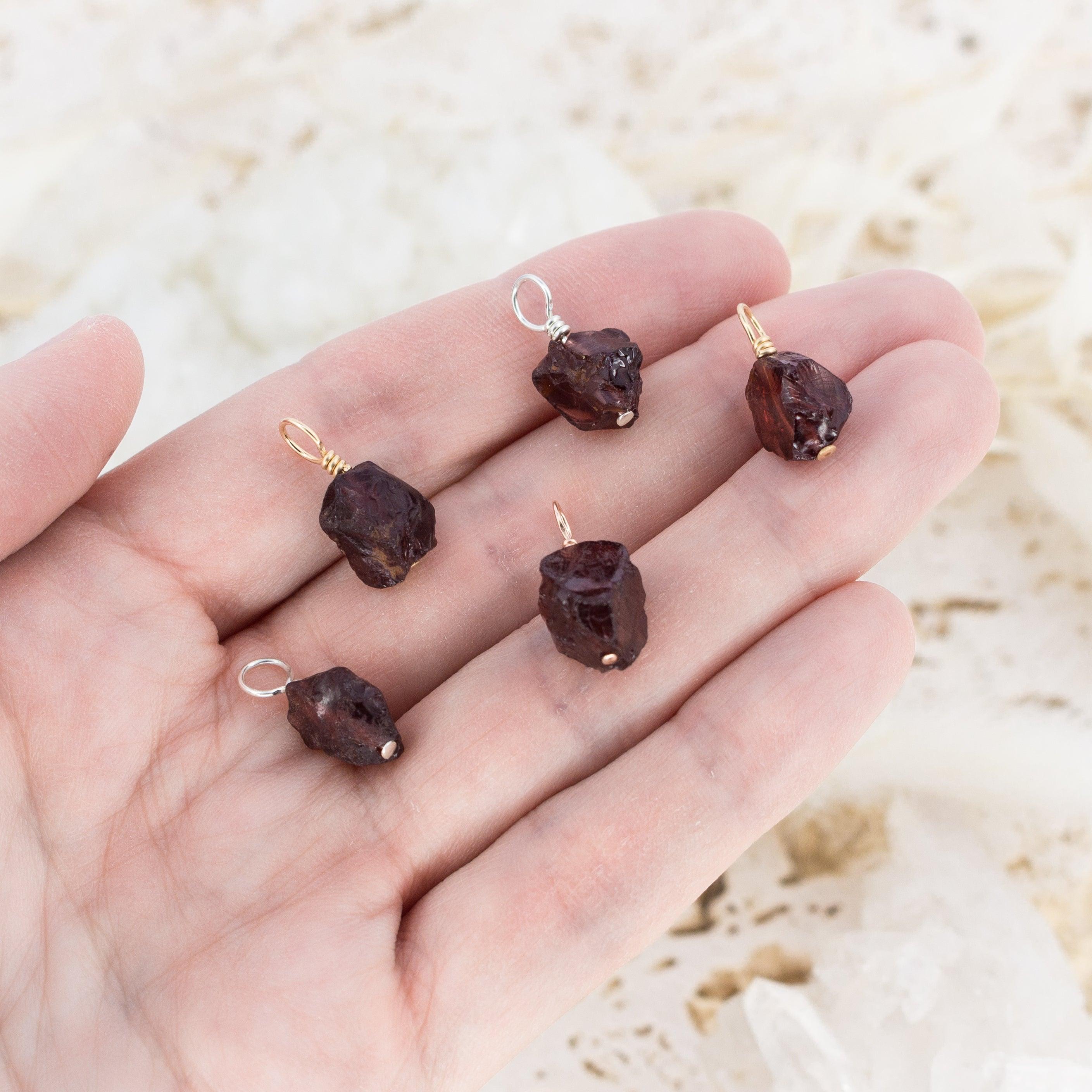 Garnet Jewellery Handmade with Genuine Gemstones Luna Tide