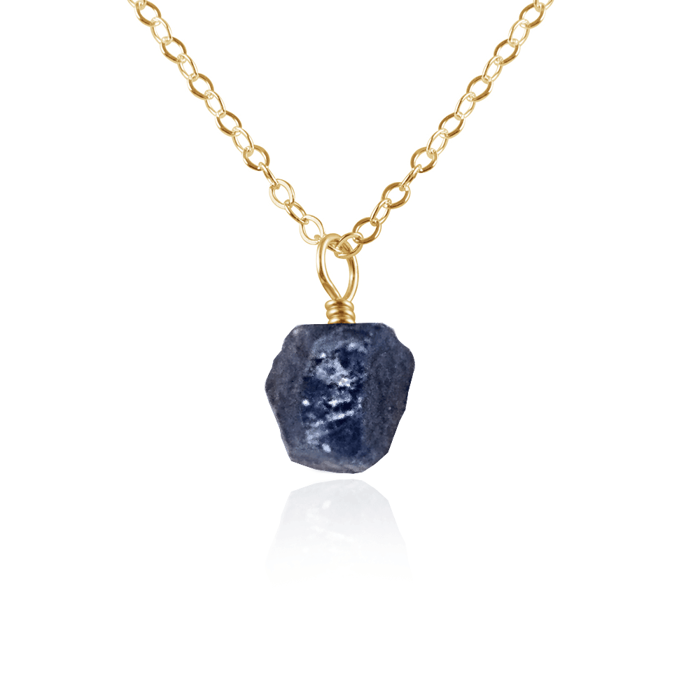Sapphire stone pendant discount