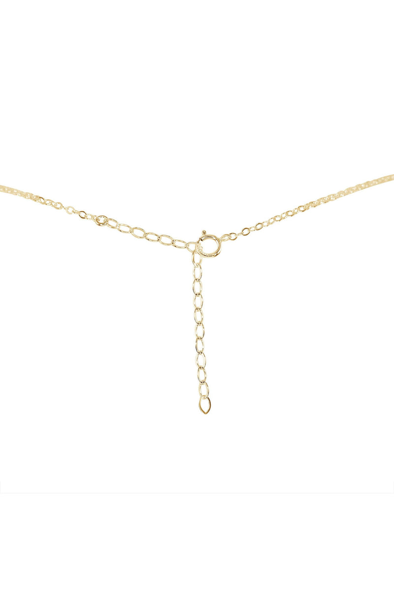 Raw Nugget Choker - Freshwater Pearl - 14K Gold Fill - Luna Tide Handmade Jewellery